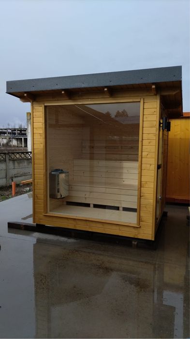 Sauna panoramic 200/230 cm