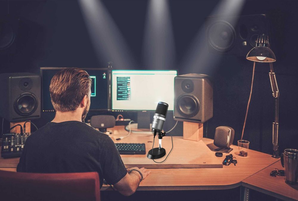 Новый! - Микрофон для стримеров AVerMedia AM310 для Игр и другого!