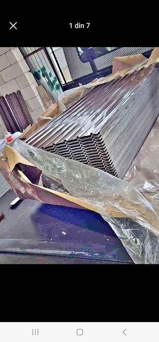 Tabla cutata Zincata Și Colorata Diferite Grosimi