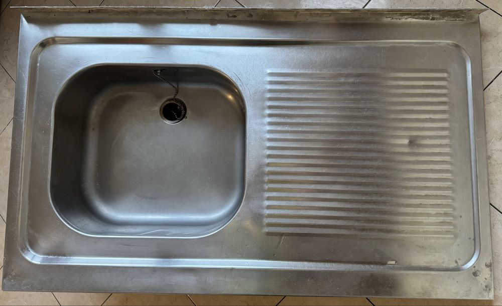 Българска мивка INOX алпака неръждаема стомана