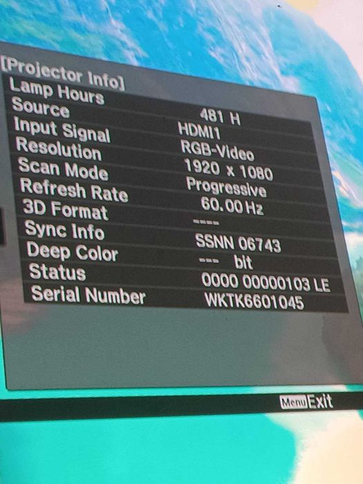 Проектор Epson TW5300 - Домашно кино и Гейминг FULL HD + Екран