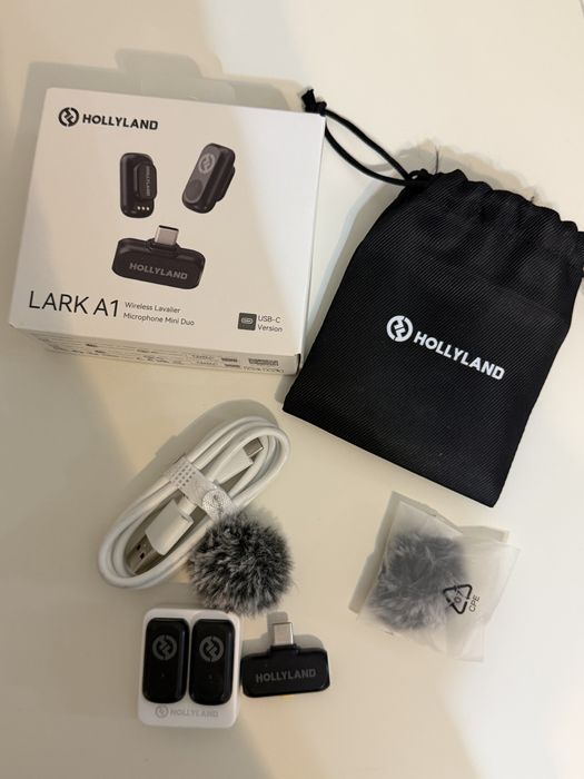 Петличка микрофон Hollyland lark A1 mini duo
