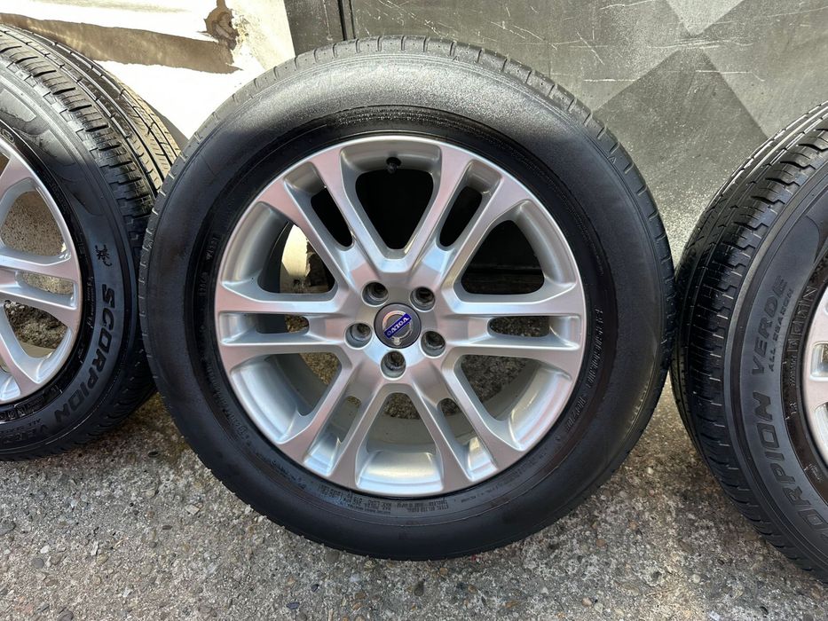 Set jante R18 5x108 originale Volvo cu 235/60R18 103V Cash sau Rate