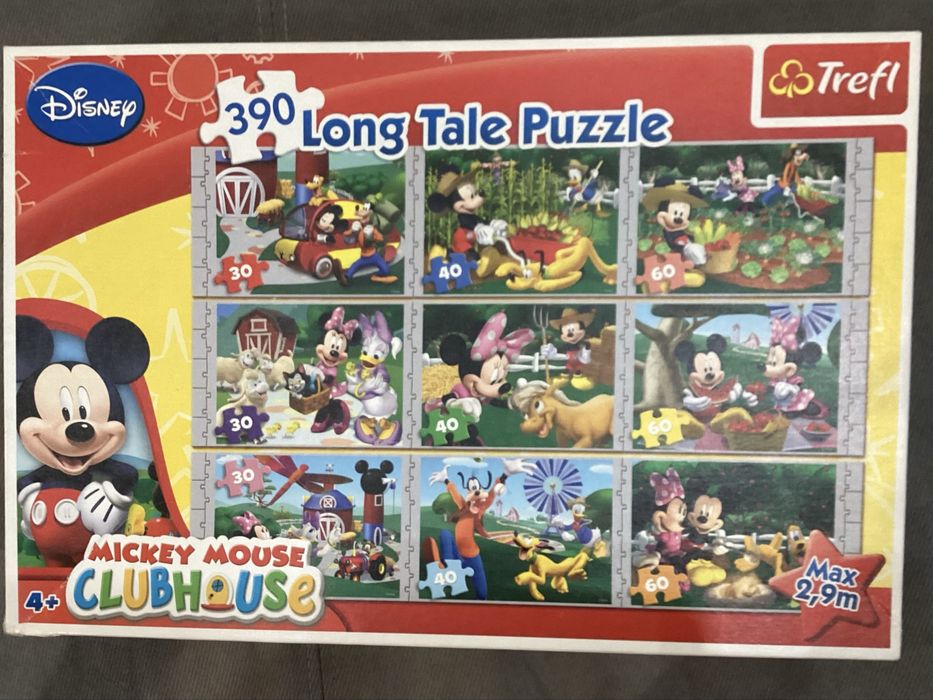 Сет пъзели трефл и клементони