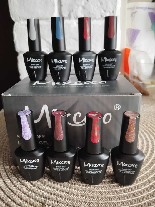 Гел лак за нокти Микскоко Лед/Ув гел лак