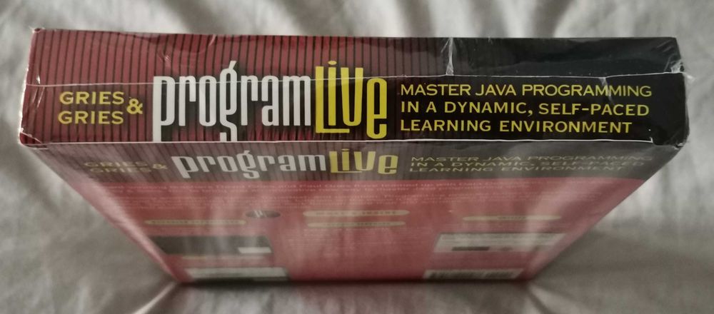 Manual + CD Master Java ProgramLive Workbook David Gries din anii 2000