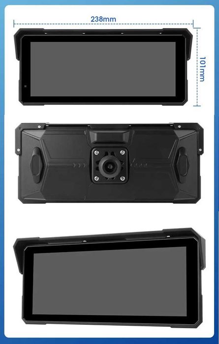 БЕЗЖИЧЕН CARPLAY за мотор 8,1" водоустойчив