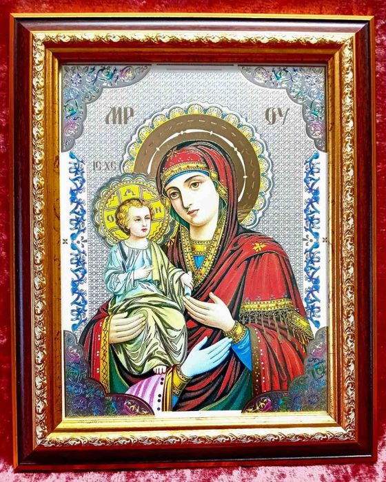 Икона Иисус Христос / Богородица / Свети Георги / Рождество Христово