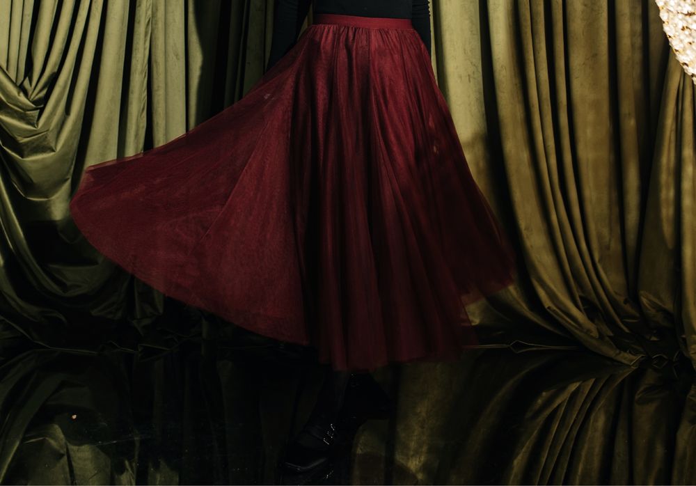 Летящая юбка пачка