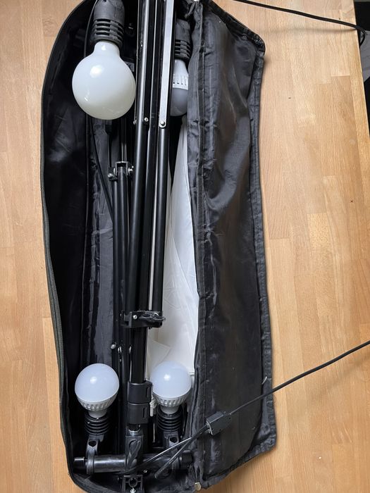 Lumini Studio Foto/Video cu umbrela