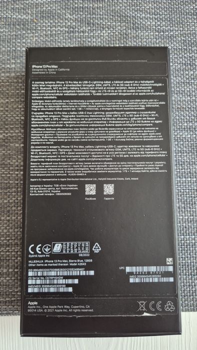 iPhone 13 Pro Max 128GB