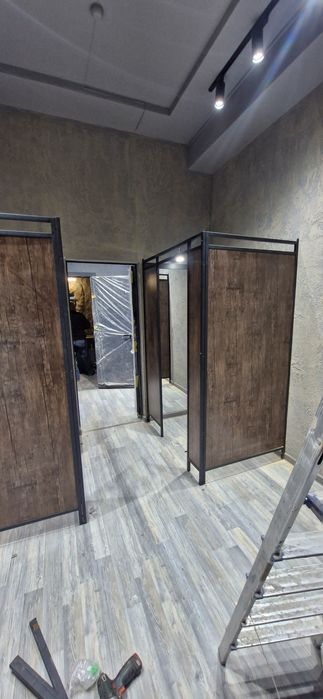 Гардероб! Раздевалка! Кабина лофт garderob стеллаж