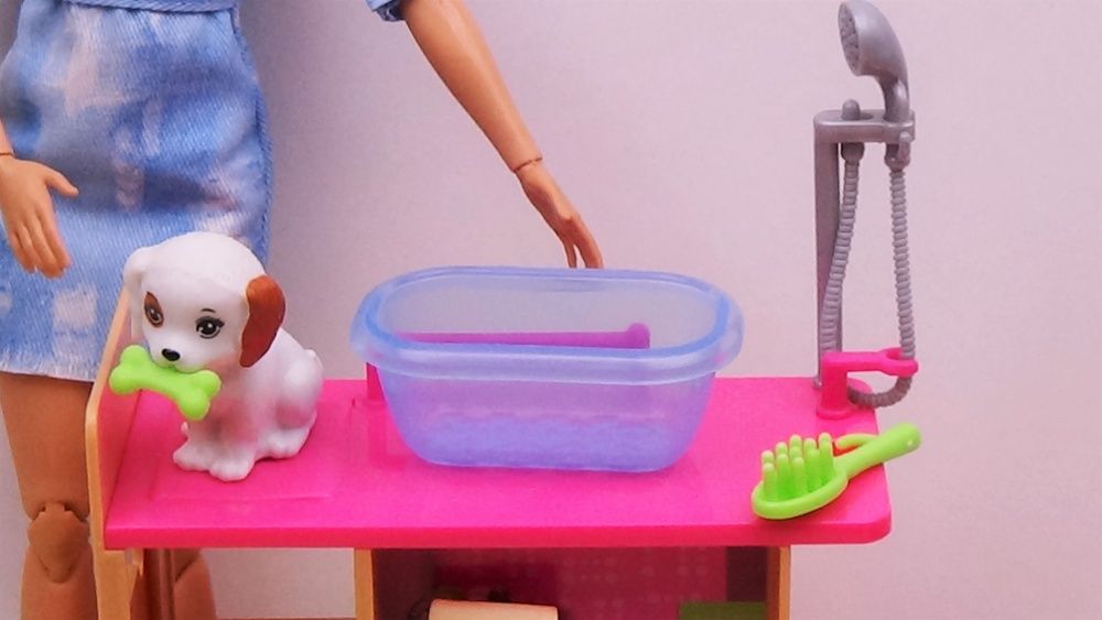 Vand set pet Barbie 30 lei