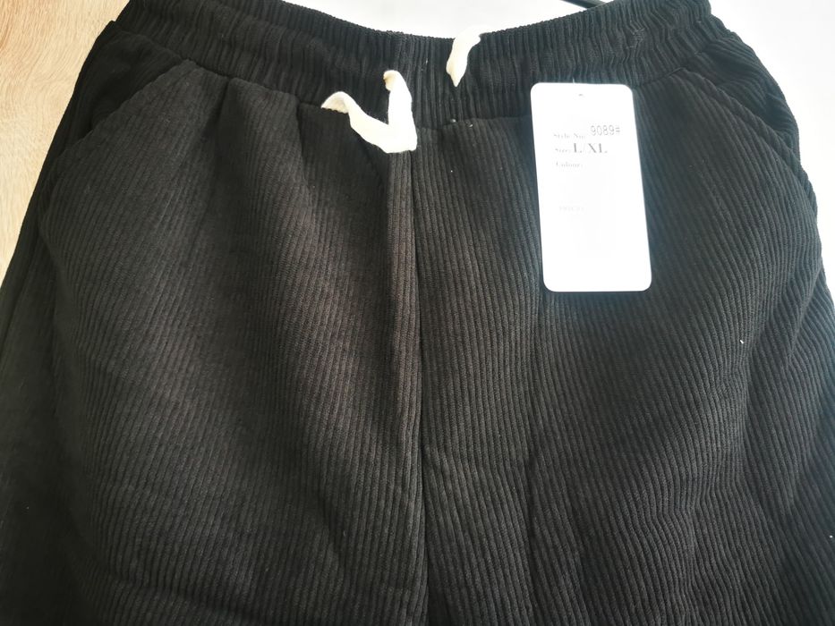 Дамски широк джинсов панталон- три цвята