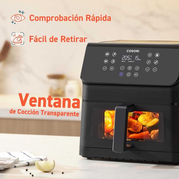 Фритюрник/Еър фрайър с горещ въздух - COSORI CAF-P652-KEU 6.2L 1700W