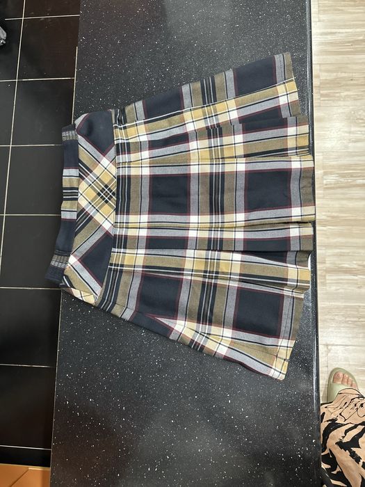 Юбка школьная в клетку