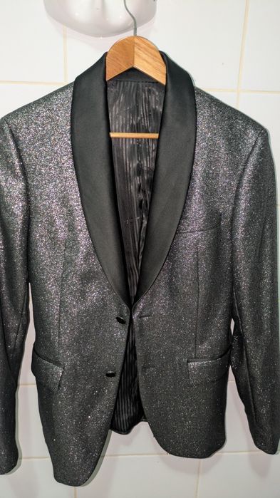 Sacou elegant Zara m cadou papion h&m