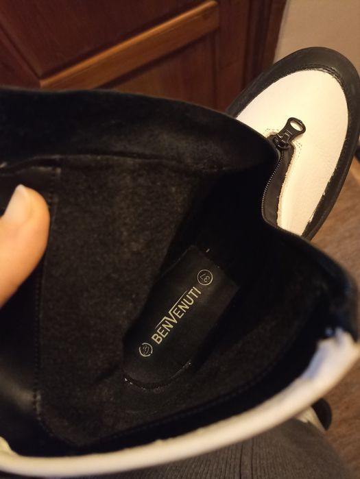 Cizme de piele Benveniti