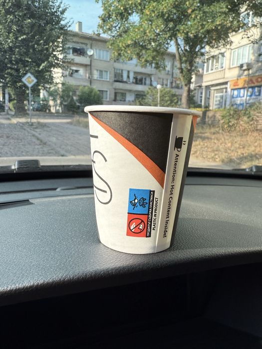 Картонени чаши за вендинг автомат зануси spacio