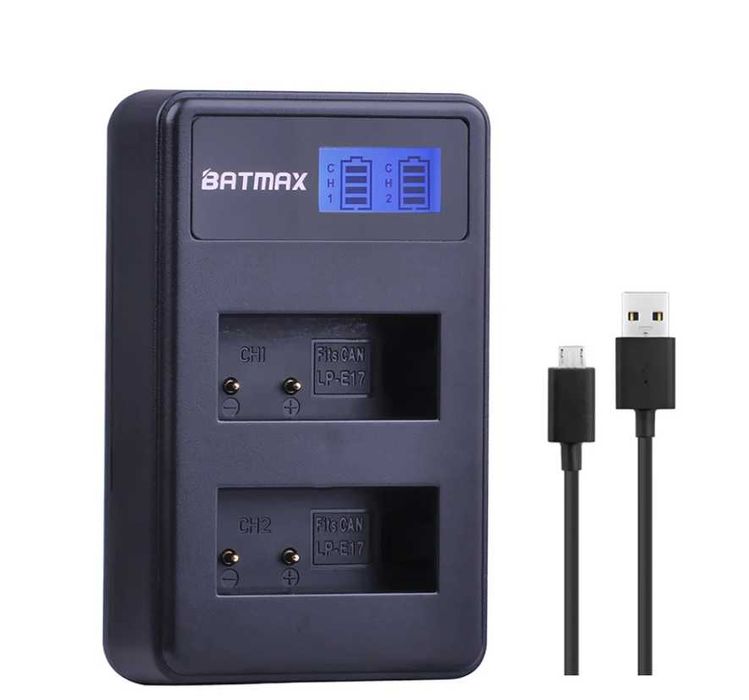 LP-E17 батерия и зарядно за canon R50 , R100 , RP , R10 , R8 и др.