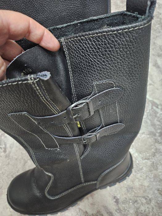 Сапоги-унты Кожаные натуральный мех 46разм