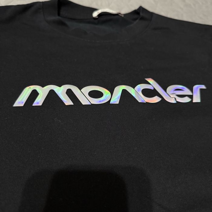 Moncler Мъжка тениска "Reflective Raised Logo"