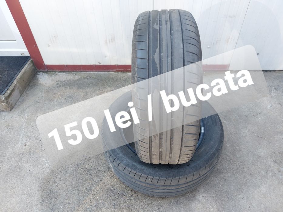 150 lei bucata! Doua anvelope de vara 235 55 r18 Goodyear dot 2024