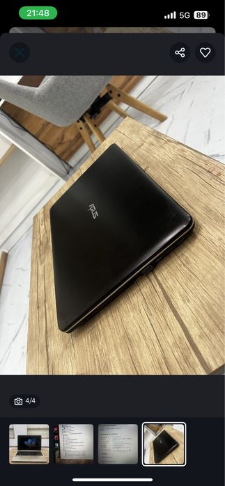 Ноутбук Acer X541s
