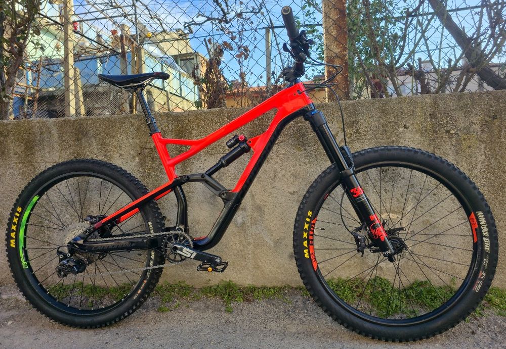 Ендуро Карбонов Cannondale Jekyll 27.5 L размер Перфектен 1x11 XT, FOX