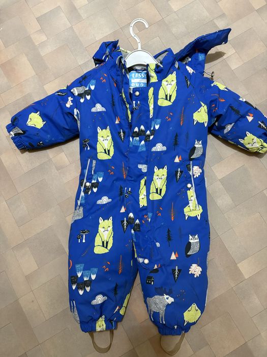 Продам зимний комбинезон, 80см