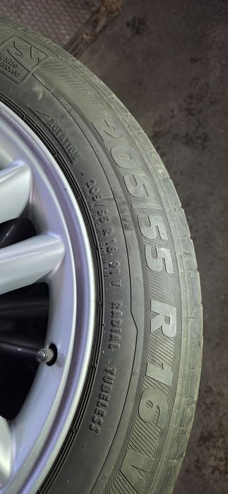 MERCEDES оригинални джанти със летни гуми 205/55/16 7J×16 ET37 5×112