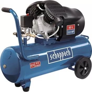 Compresor aer  2 cilindri pe ulei 100L 3 Hp monofazic