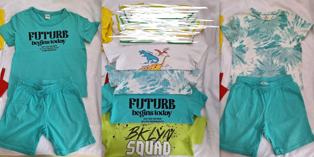 Тениски и потници 5-7 г. - 6 лв