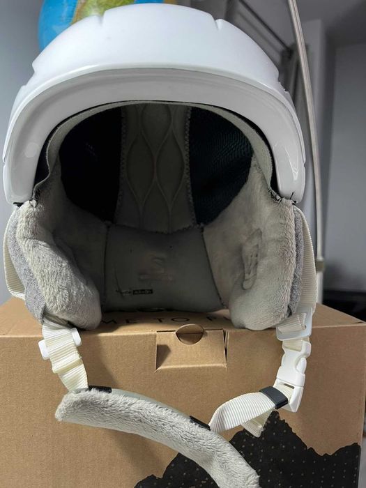 Дамска ски каска Salomon + ски очила Salomon