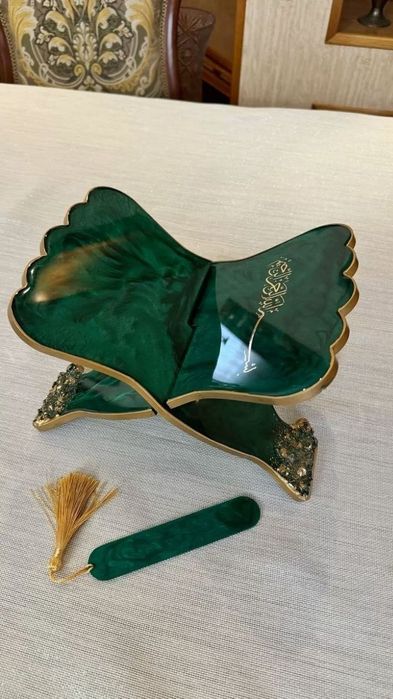 Resin Art, epoxy smoladan yasalgan nafis lavhlar