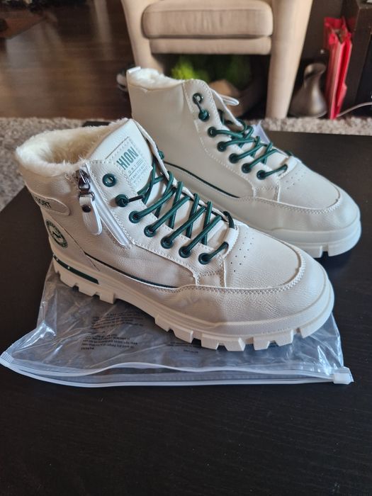 Ghete imblanite piele eco