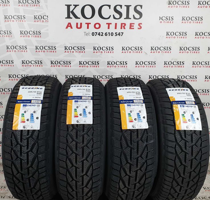 Anvelope noi iarna m+s 205 55 16 Sebring ( by Michelin )