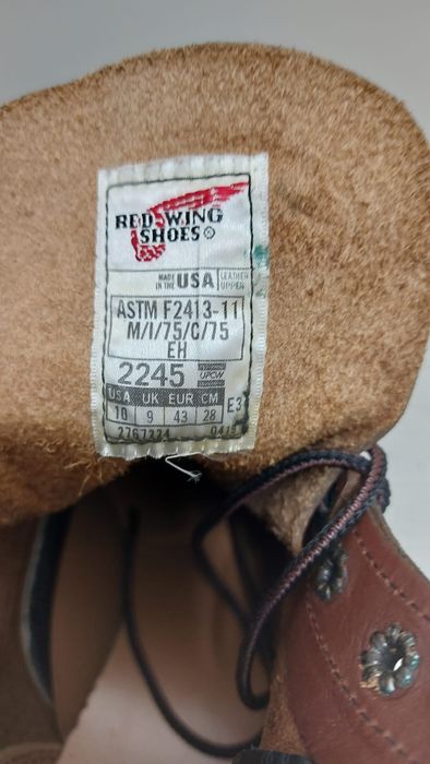 Red Wing Shoes. Made in USA.