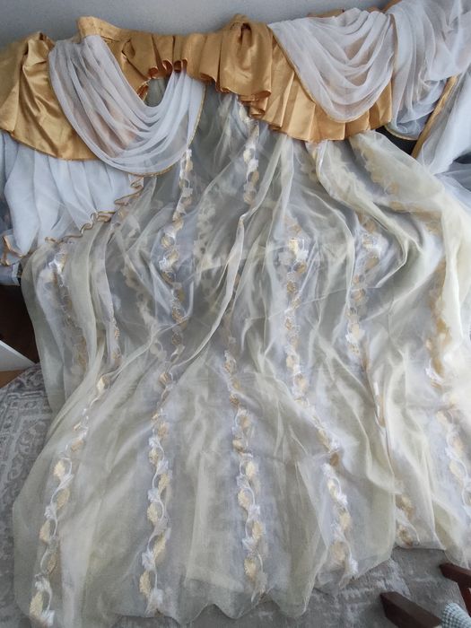 Тюль с ламбрекеном