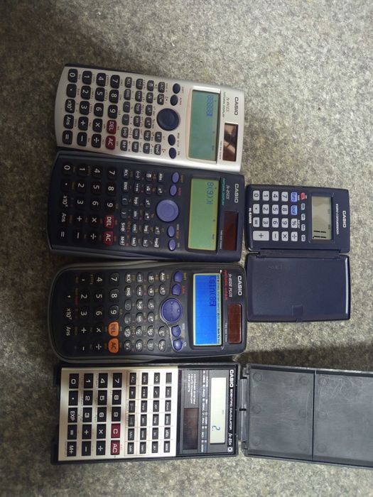 Lot Casio  calculator