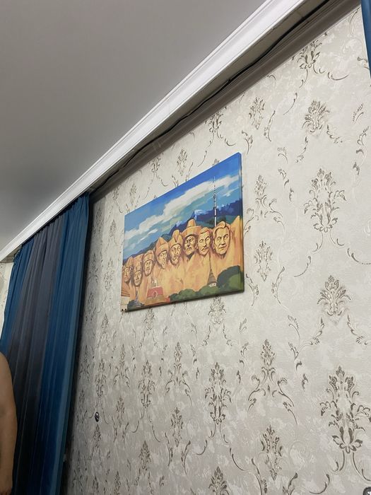 Картина с казахскими ханами
