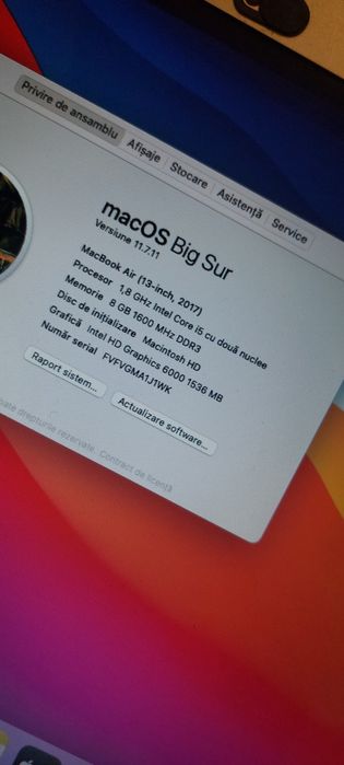 Macbook air 2017 i5