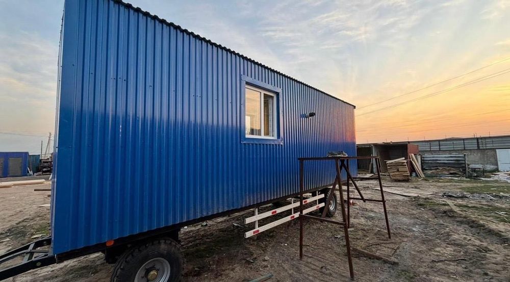 Модульный дом на колесиках