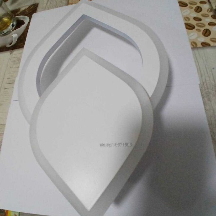 Led лампа за стенен монтаж 20W/230V 6500K бяла