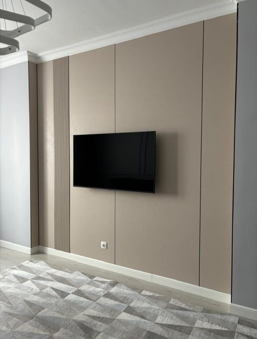 Установка бамбуковых  панель 3000т м2