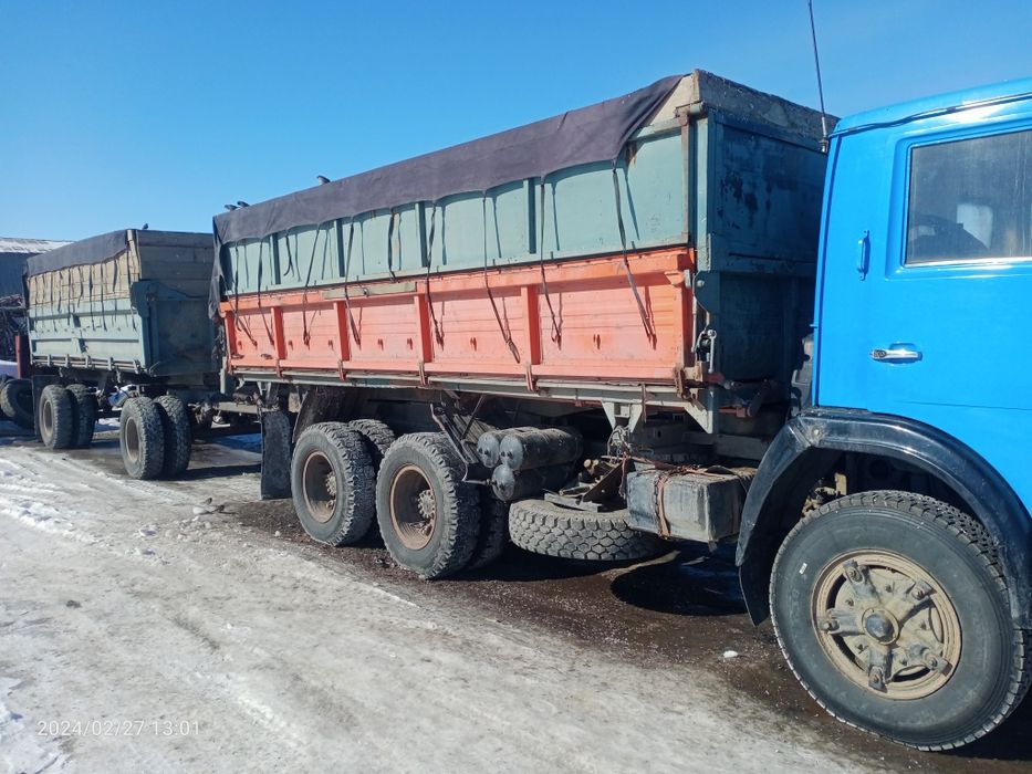 Продам камаз сельхозник с прицепом