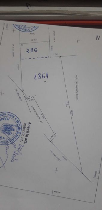 Teren Ramnicu Valcea, str. Balciului, langa Combinat, 1860 mp.
