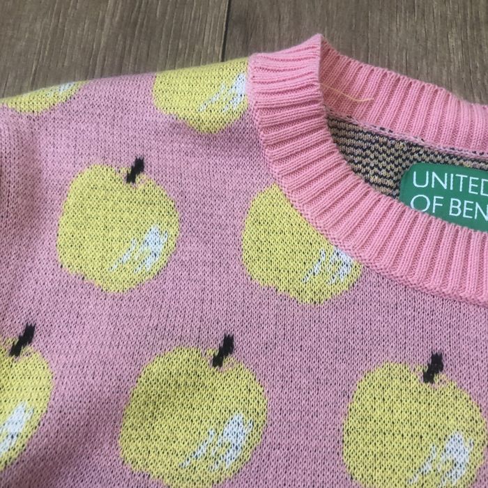 Блуза с лимони benetton