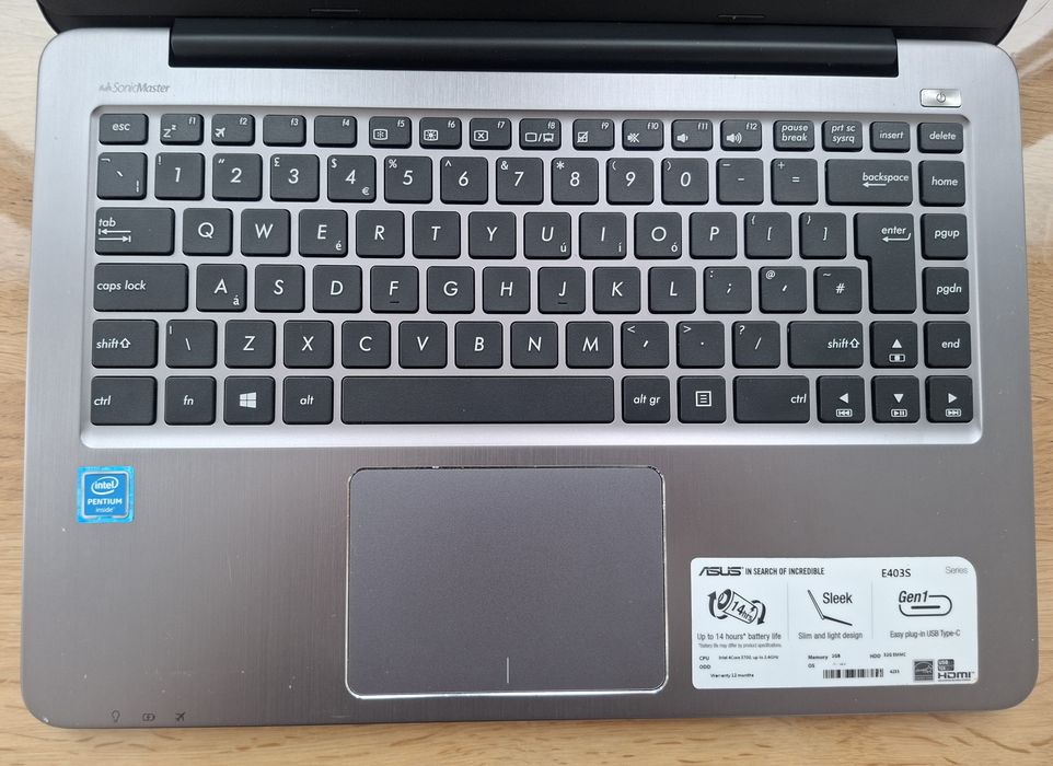 Laptop Asus - Defect