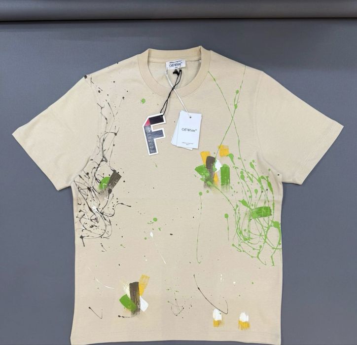 Tricou off white crem color
